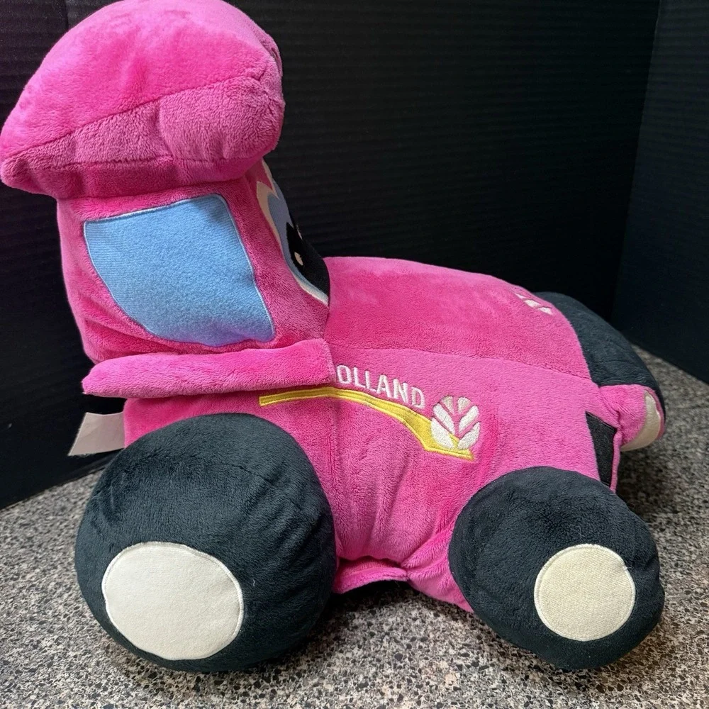 Pillow Pets New Holland Tractor Plush Pink Farm Toy Stuffed Pillow 2014‎ Kids